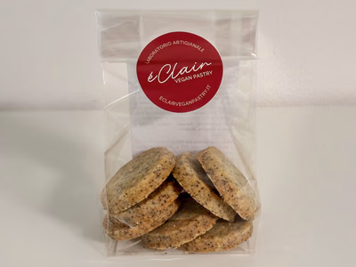 Shortbread Limone e Semi di Papavero