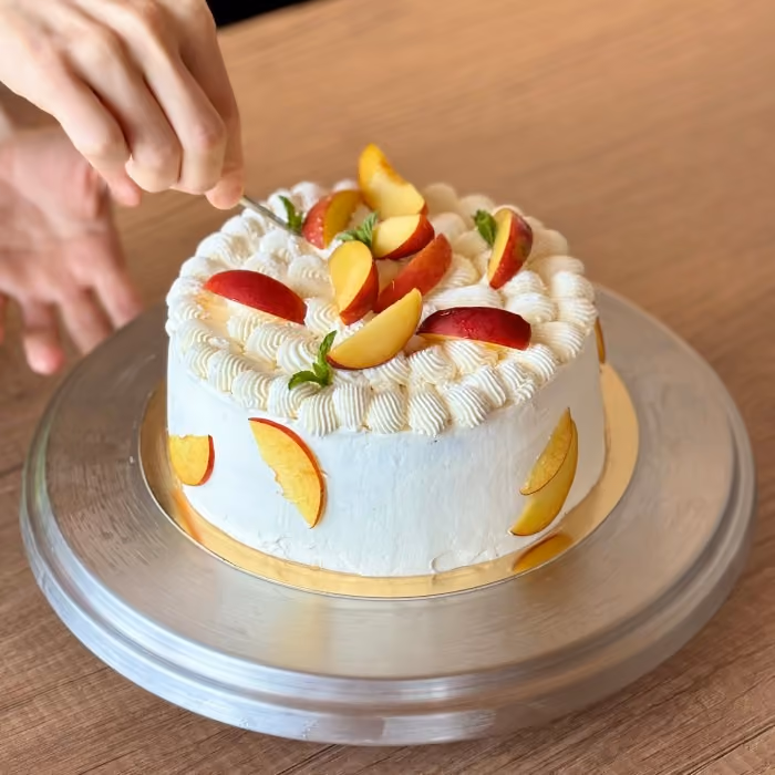 Torta naturalmente senza lattosio e uova